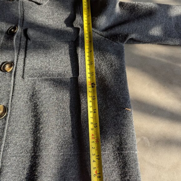 Sézane Betty Cardigan  | Charcoal Grey | S - Picture 14 of 15